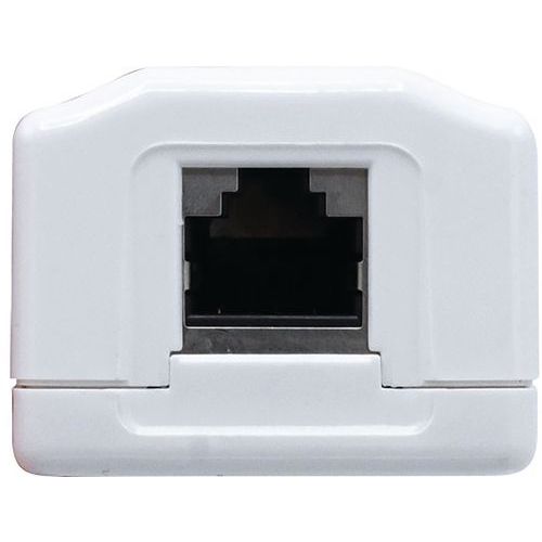 Boîtier mural à 1 port RJ45 STP - Dexlan Boîtier mural à 1 port RJ45 STP - Dexlan