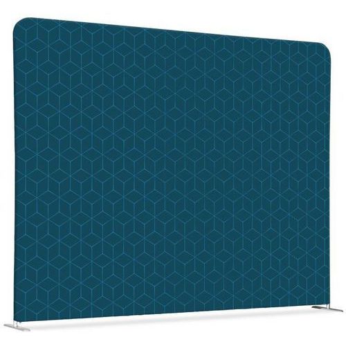 Scheidingswand Textiel 200-150 Dubbelzijdig Hexagon