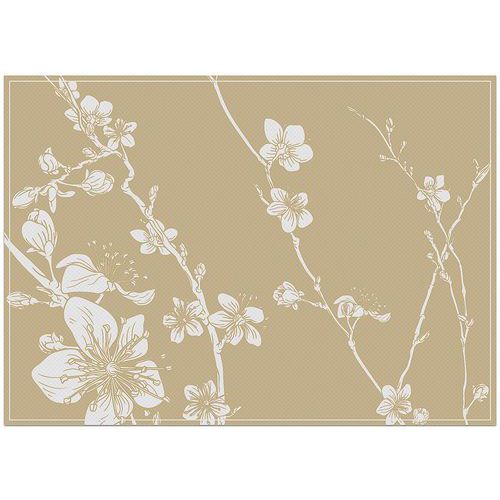 Placemat beige Japanse kersenbloem - Showdown Displays Placemat beige Japanse kersenbloem - Showdown Displays