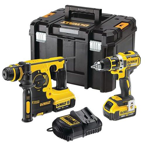 Pack 2 outils électroportatifs XR 18V DCK327P2T-QW - Dewalt