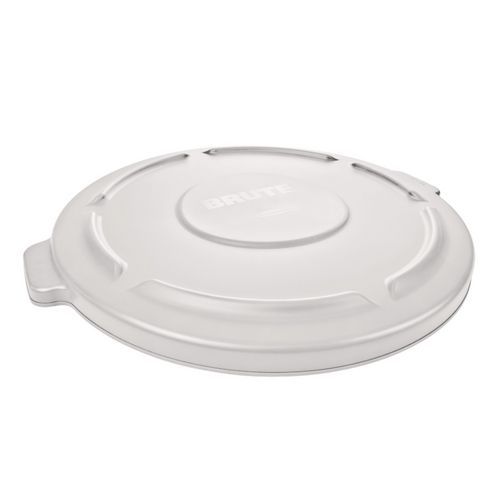 Plat deksel voor ronde container Brute 38 l. - Rubbermaid