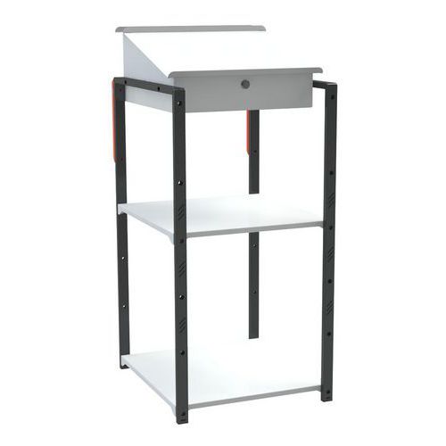 Werktafel 2 legborden 4 rubberen voeten - FIMM Werktafel 2 legborden 4 rubberen voeten - FIMM