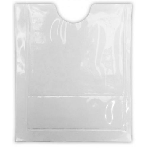 Pochette adhésive pour vignette assurance - Lot de 100 - Sogedex