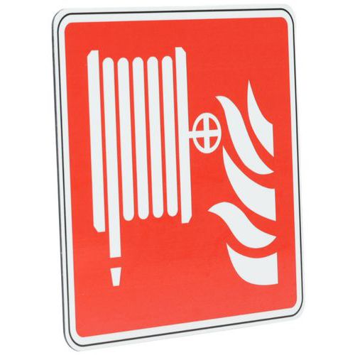 Panneau Robinet incendie arme adhésif - Manutan Expert