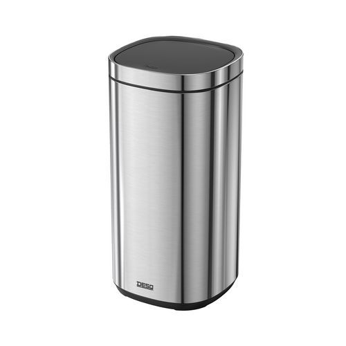 Prullenbak 50 Liter - Touch Afvalbak - Softclose - Rvs - Desq