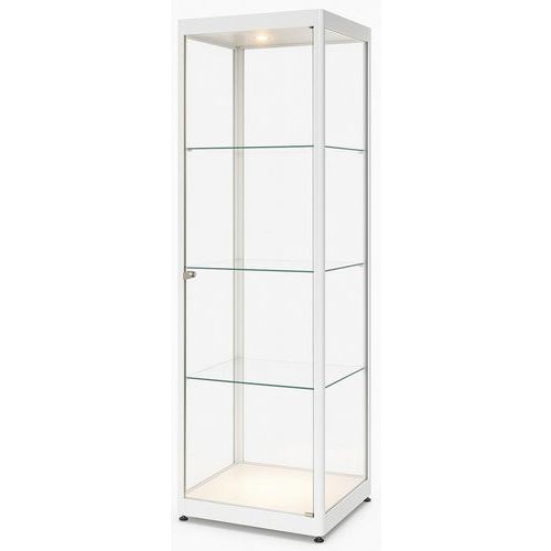 Vitrinekast kolom - 50x50x200 cm - Sarazino