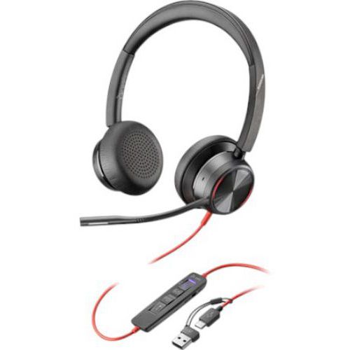headset duo - Blackwire 8225 met dongle - Poly headset duo - Blackwire 8225 met dongle - Poly