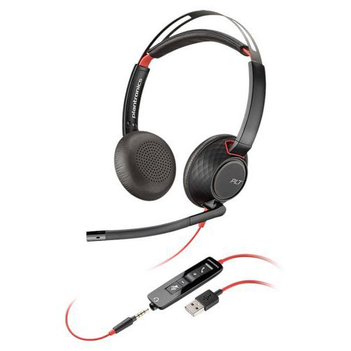 Headset microfoon Blackwire C5220 USB Jack - Poly