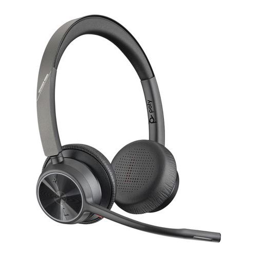Headset Voyager USB A 4320 UC - draadloos - Poly Headset Voyager USB A 4320 UC - draadloos - Poly