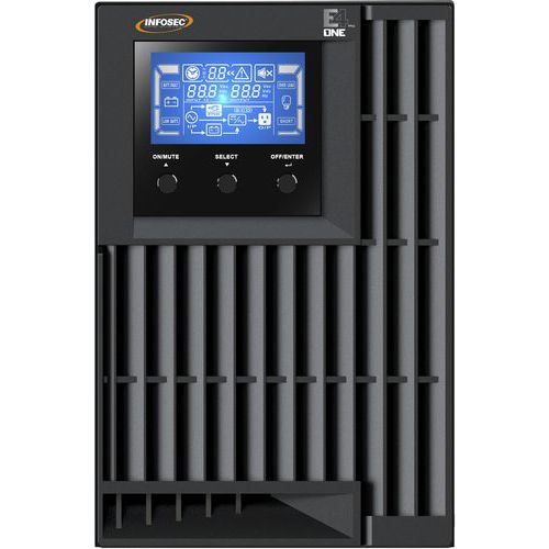 Onduleur E4 Pro One On line - 1000VA - Infosec Onduleur E4 Pro One On line - 1000VA - Infosec