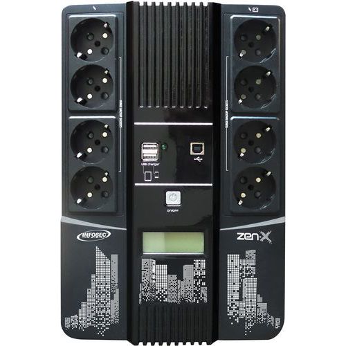 Onduleur ZEN-X Lin interactive - 1000 VA - Infosec