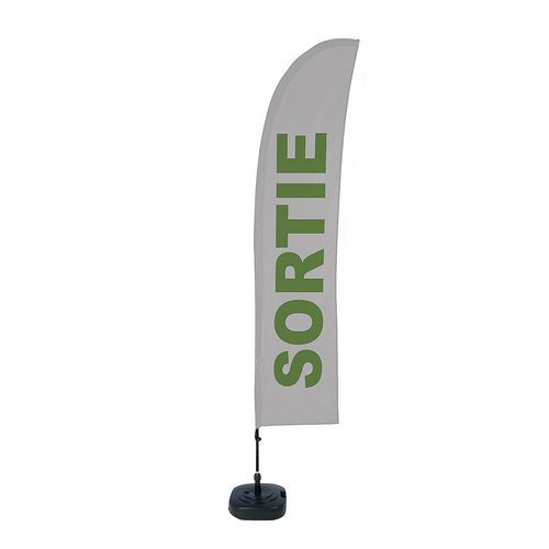 Beach Flag Budget Wind Complete Set Sortie Beach Flag Budget Wind Complete Set Sortie