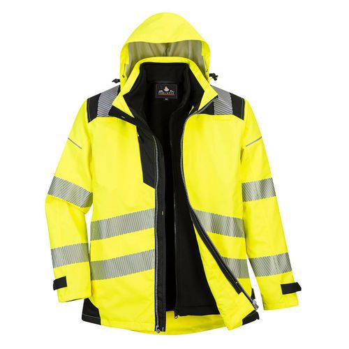 Werkjas PW3 3-in-1 Hoge Zichtbaarheid PW36 - Portwest