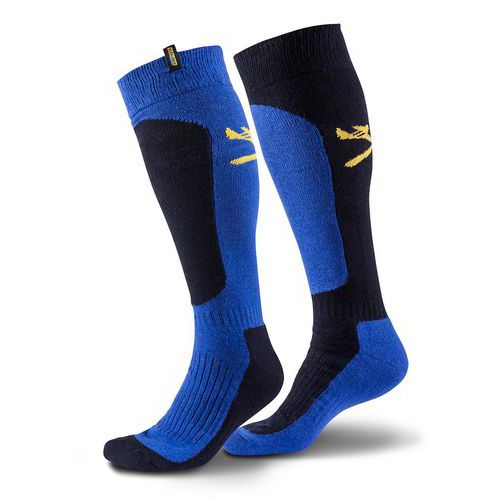 Sok Wol Marineblauw/Korenblauw - Blåkläder Sok Wol Marineblauw/Korenblauw - Blåkläder