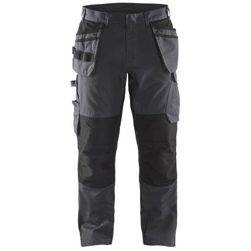 Blaklader Servicebroek Met Spijkerzakken - Grijs En Zwart - Blåkläder