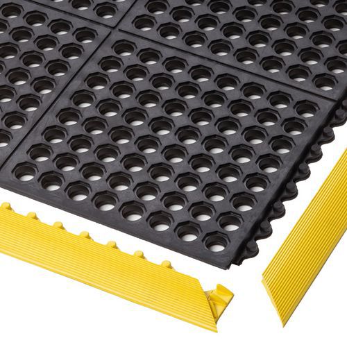 Caillebotis antifatigue modulaire caoutchouc Cushion Ease 550 - Notrax Caillebotis antifatigue modulaire caoutchouc Cushion Ease 550 - Notrax