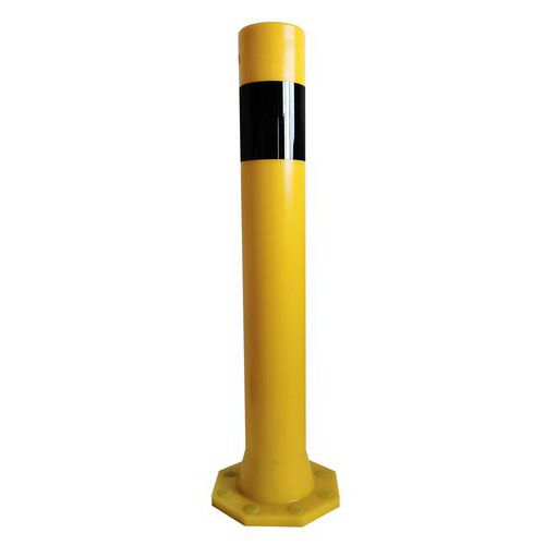 Flexibele industriële paal met grondplaat Ø 140 mm 1000 mm - Viso Flexibele industriële paal met grondplaat Ø 140 mm 1000 mm - Viso