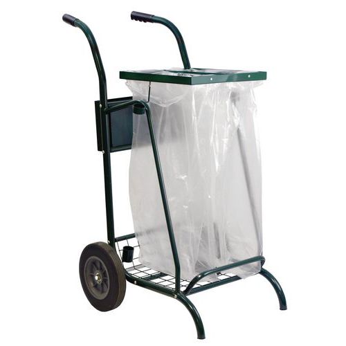 Support mobile pour sac poubelle sans couvercle - Rossignol Pro Support mobile pour sac poubelle sans couvercle - Rossignol Pro
