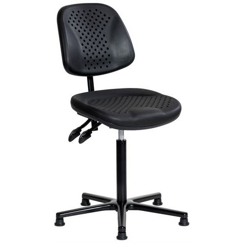 Bureaustoel Airplus ergonomisch op aluminium voet glijders - Sofame Bureaustoel Airplus ergonomisch op aluminium voet glijders - Sofame