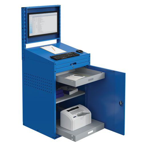 Computerkast met lade gesloten Modulinfo - Sofame Computerkast met lade gesloten Modulinfo - Sofame