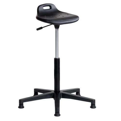 Zit-sta werkstoel ergonomisch LM2023 flex zuil - Sofame Zit-sta werkstoel ergonomisch LM2023 flex zuil - Sofame