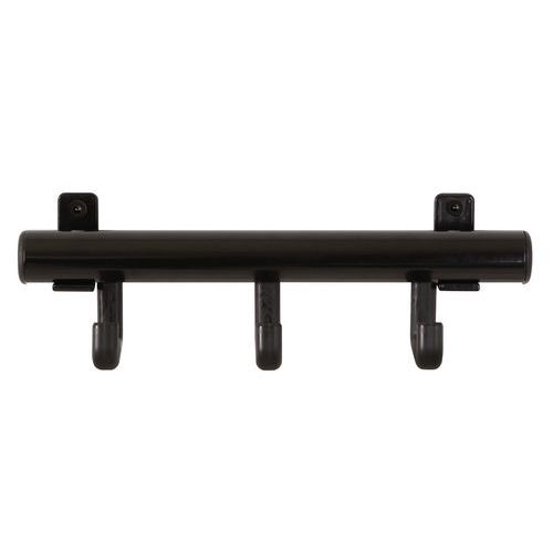 Patere Techno 3 noir - V-Part Patere Techno 3 noir - V-Part